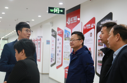 淘丁快讯 |宁夏永宁县人大常委会主任郭雪平一行莅临淘丁集团参观交流！缩略图