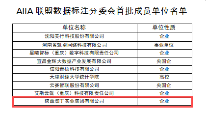 重磅消息！淘丁集团加入AIIA联盟数据标注分委会，成为首批会员单位插图