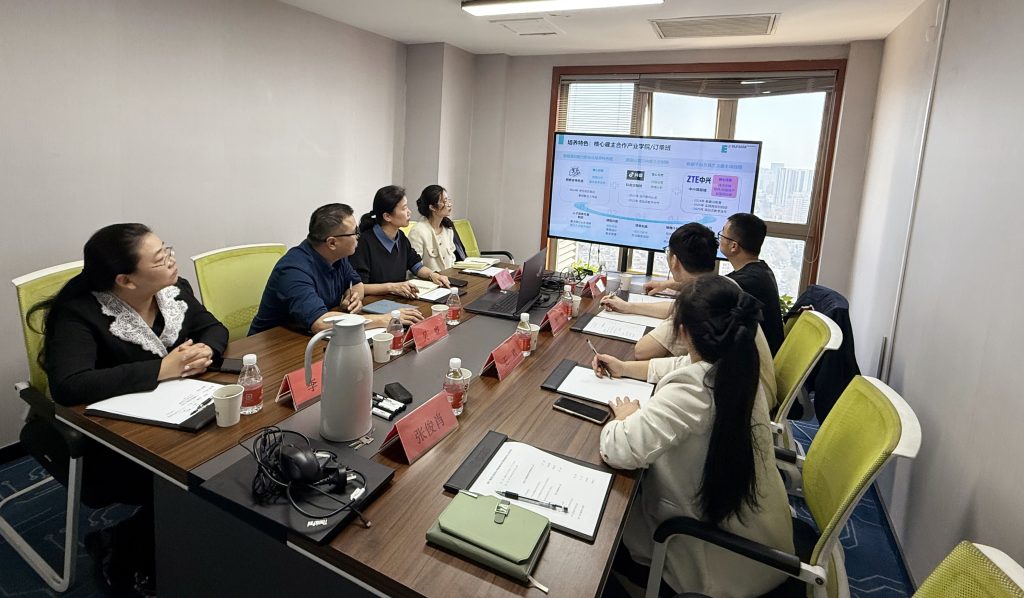 校企融合促发展！欧亚学院领导一行莅临淘丁集团参观交流插图1