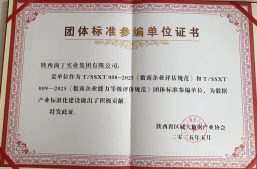 喜讯！淘丁集团荣获《数商企业评估规范》等两项团体标准参编单位荣誉证书缩略图