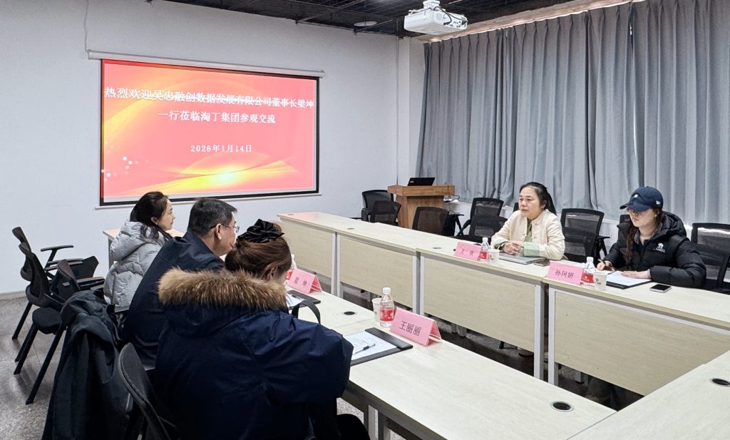 吴忠融创数据发展有限公司董事长梁坤一行莅临淘丁参观交流插图1