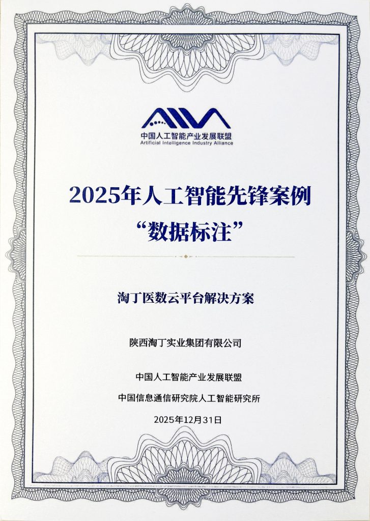 祝贺 | 淘丁数科入选“2025年人工智能先锋案例”插图