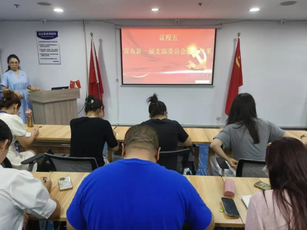 凝心聚力启新程!淘丁数科党支部顺利完成换届选举插图2 凝心聚力启新程!淘丁数科党支部顺利完成换届选举插图2