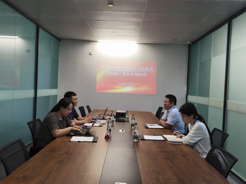 重庆市渝中区商务委一行到访淘丁数科重庆基地调研交流插图1 重庆市渝中区商务委一行到访淘丁数科重庆基地调研交流插图1