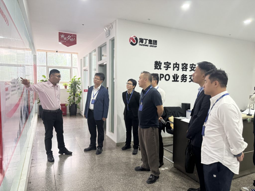 兴平市副市长高少峰一行莅临淘丁数科参观座谈插图