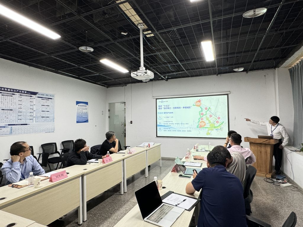 锦江发展集团党委书记、董事长孙涛一行莅临淘丁数科参观座谈插图1