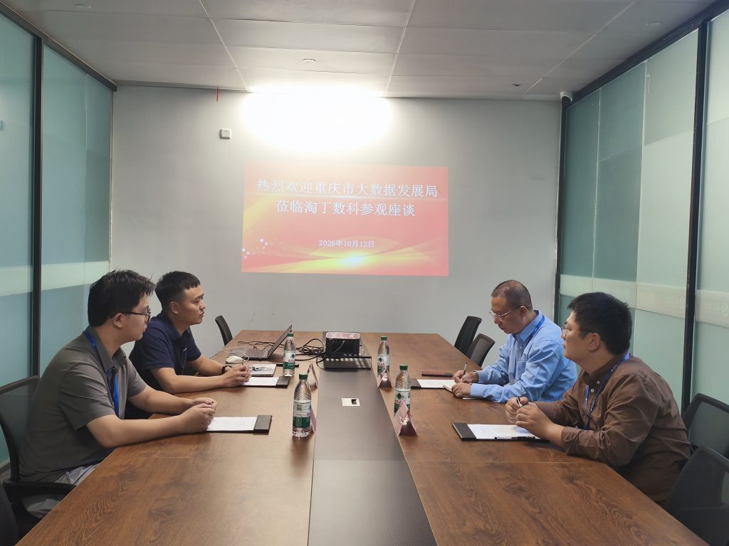 重庆市大数据发展局一行莅临淘丁数科重庆基地调研交流插图 重庆市大数据发展局一行莅临淘丁数科重庆基地调研交流插图